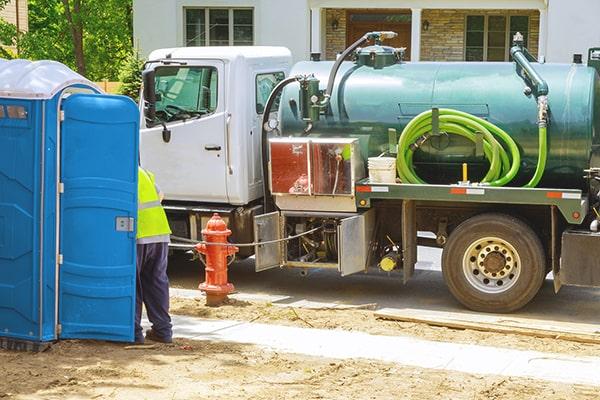 workers at Ponte Vedra Beach Porta Potty Rental